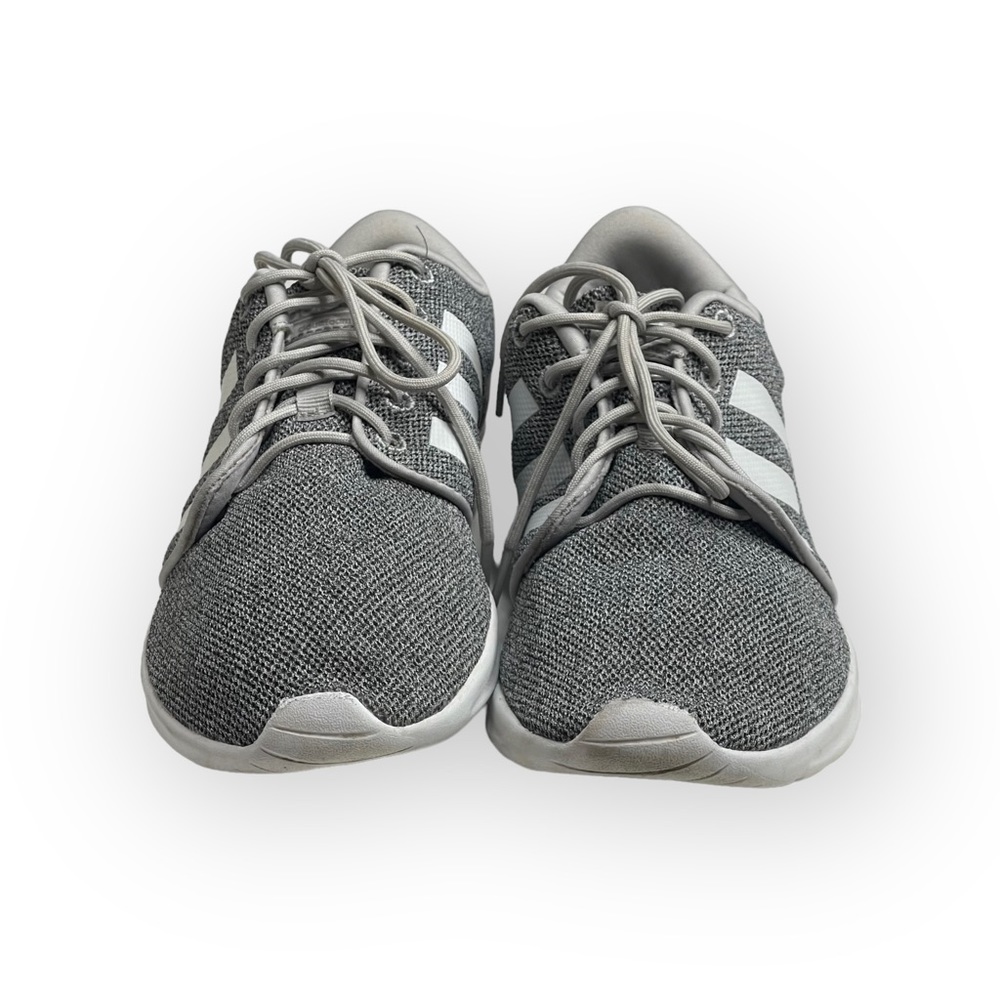 adidas ☀︎︎ Cloudfoam QT Racer Sneakers ☀︎︎ Clear Onix / Cloud White ☀︎︎ Grey 8M - Picture 9 of 16
